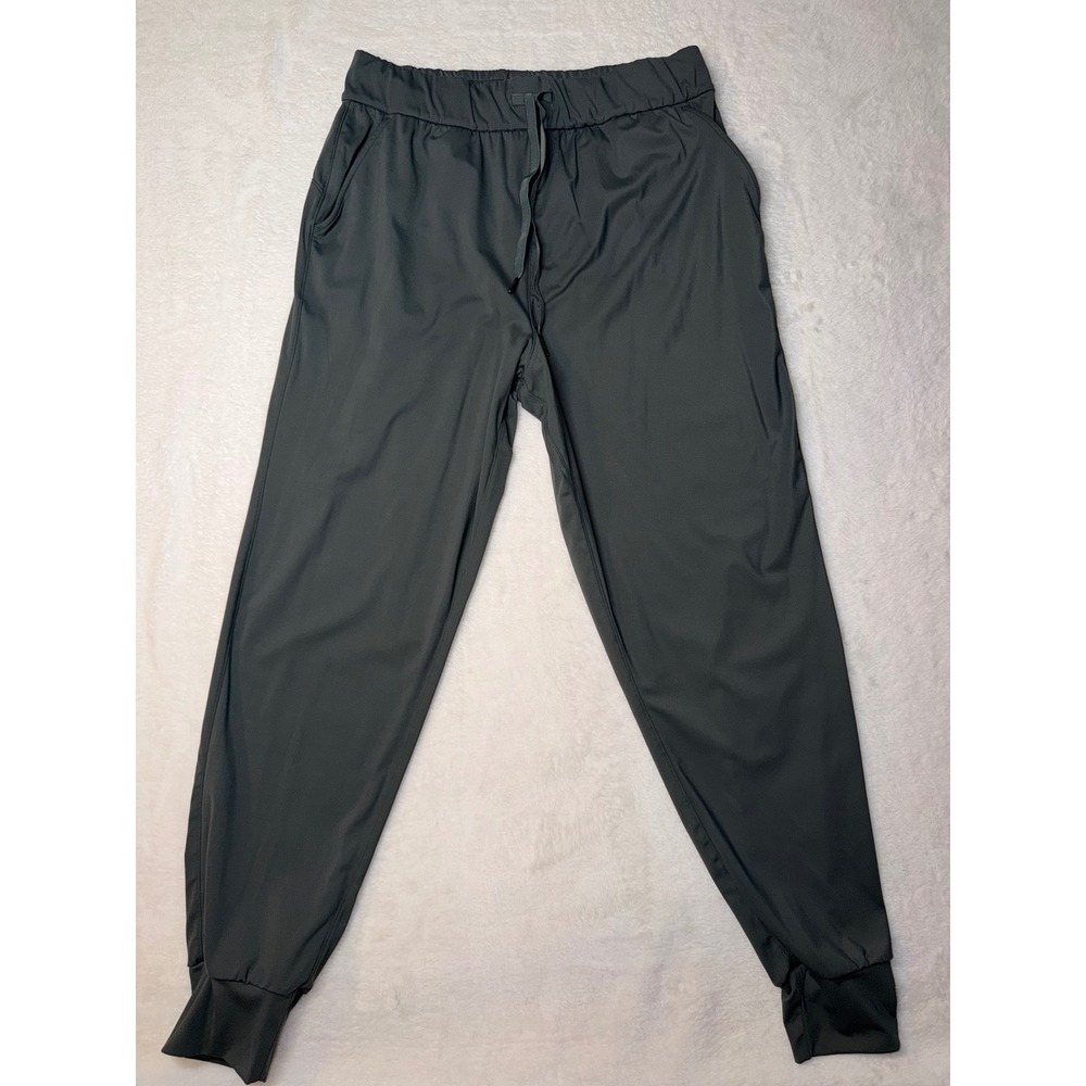 Sage Collective Womens Joggers Pockets Activewear Pants Stretchy Green Sz Small